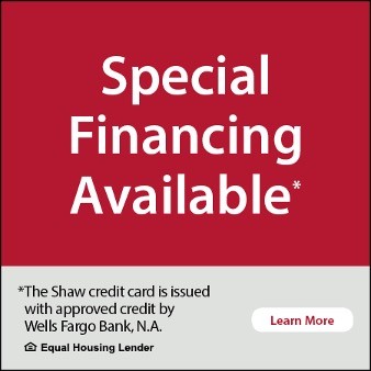 Special financing available