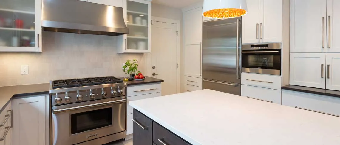bridge-port-door-style Kitchen Cabinet | Raby Home Solutions