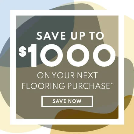 Promotional image on flooring