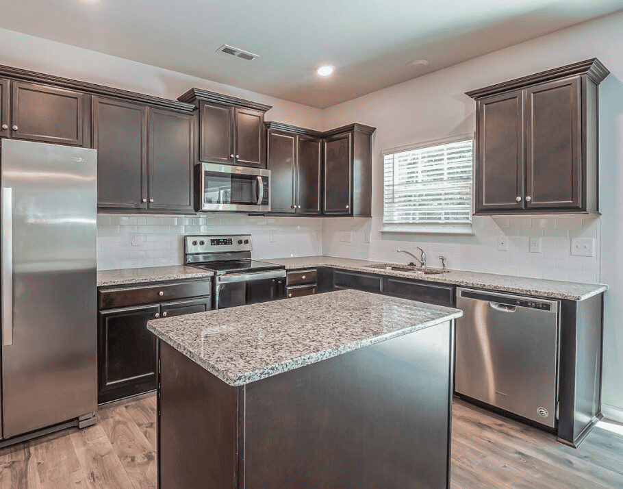 Cherry kitchen cabinets