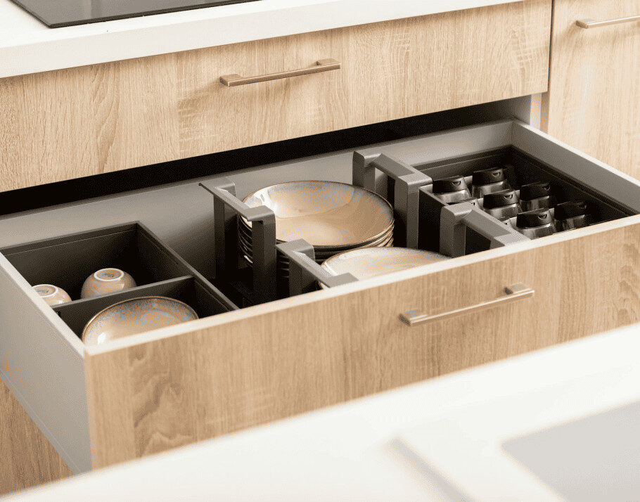 Custom cabinets at Raby Home