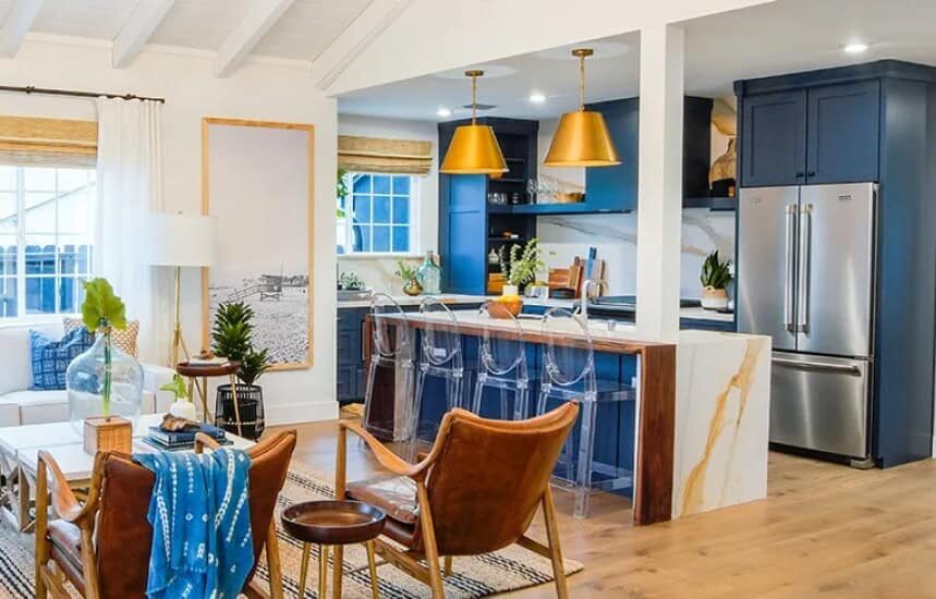 Kitchen cabinets at Raby Home