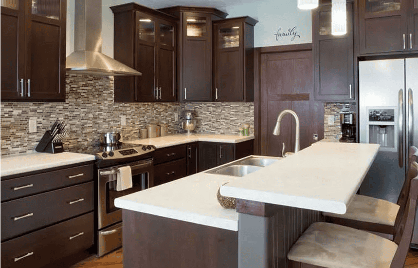 Bedford door style cabinets