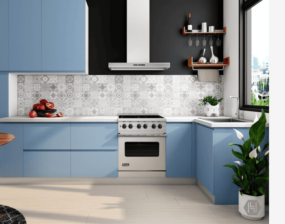 Kitchen cabinets at Raby Home