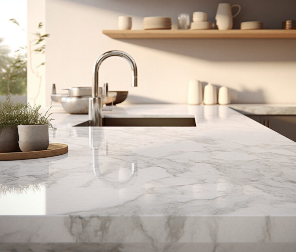 Countertops at Raby Home