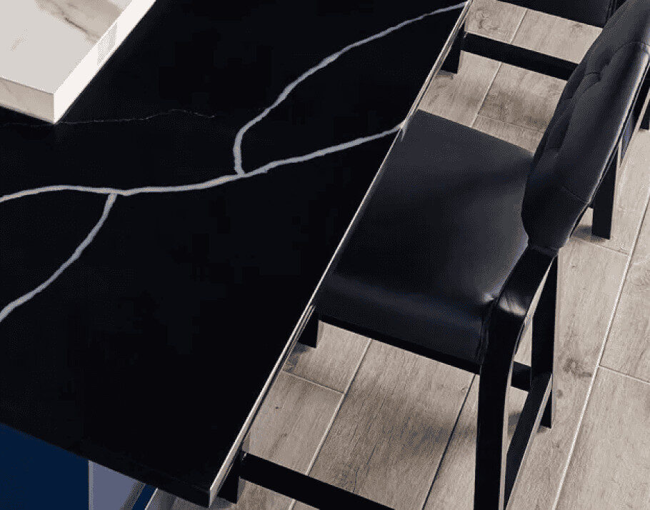 Quartz countertop at Raby Home